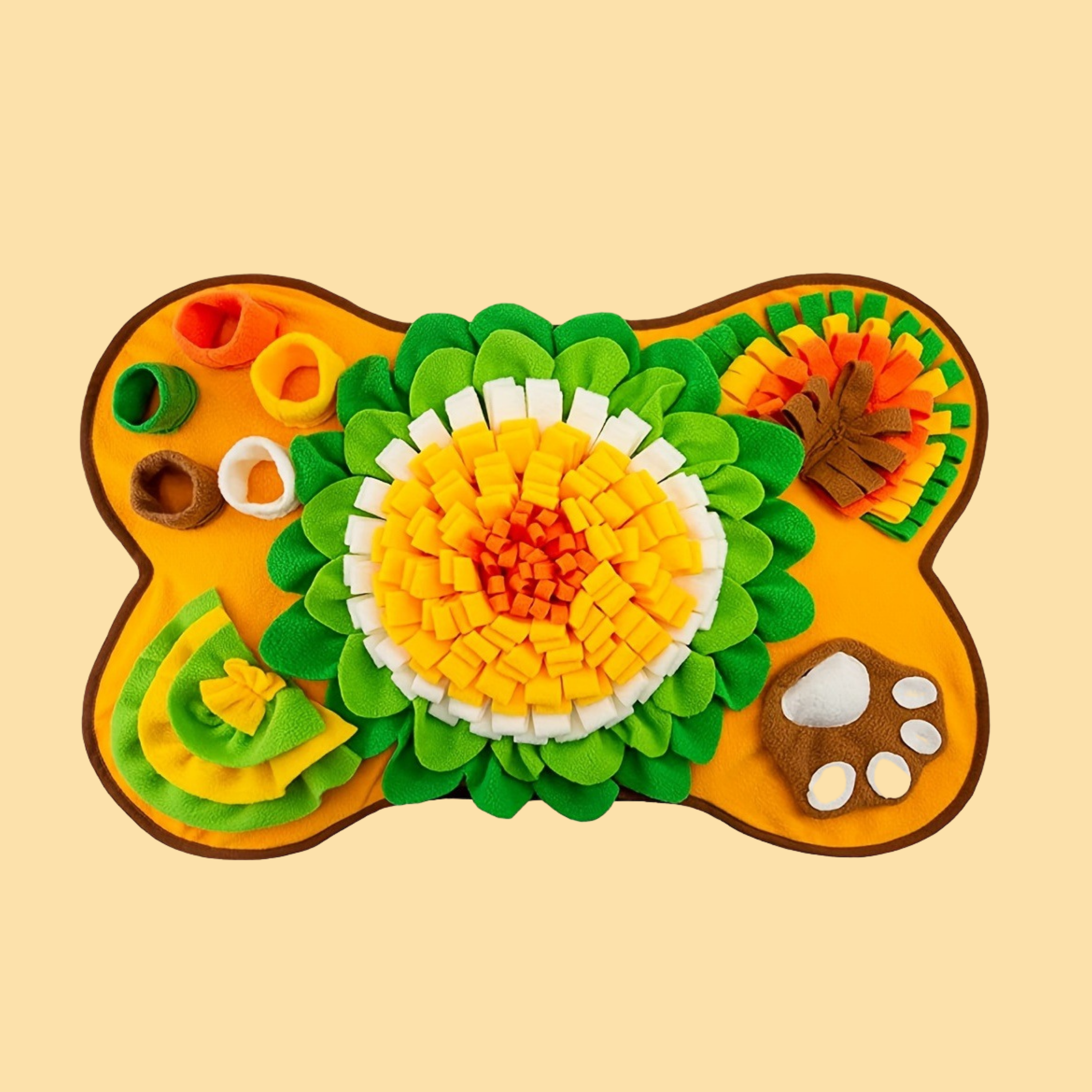 Bone-Shaped Snuffle Mat