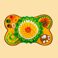 Bone-Shaped Snuffle Mat