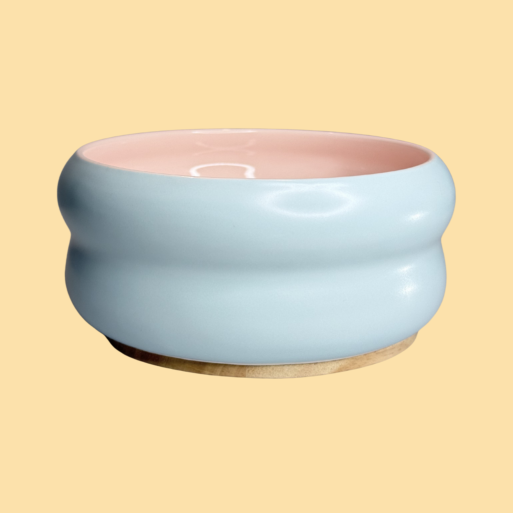 Spoiled Paws Cloud Hug Bowl(Pink)