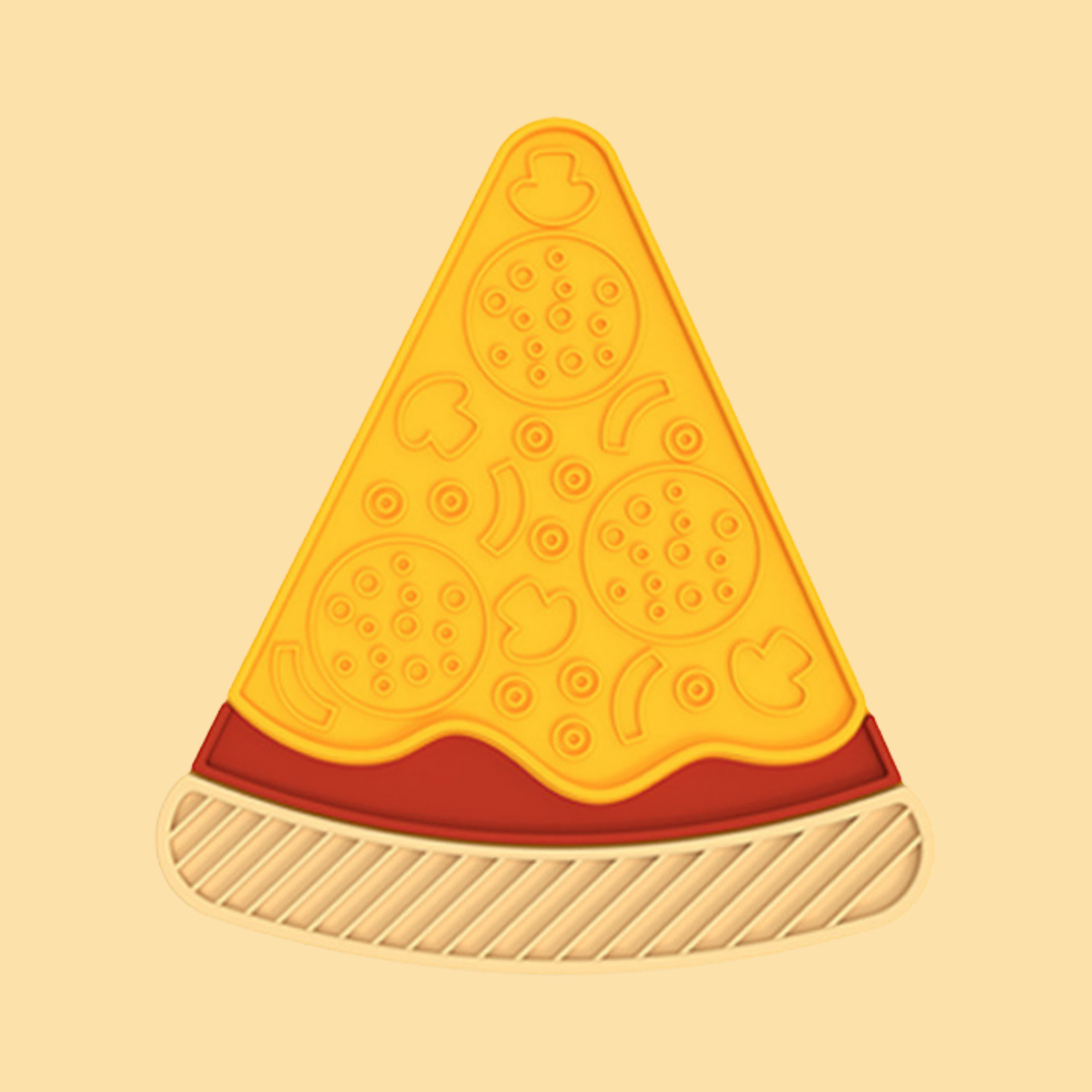 Pizza Licking Mat