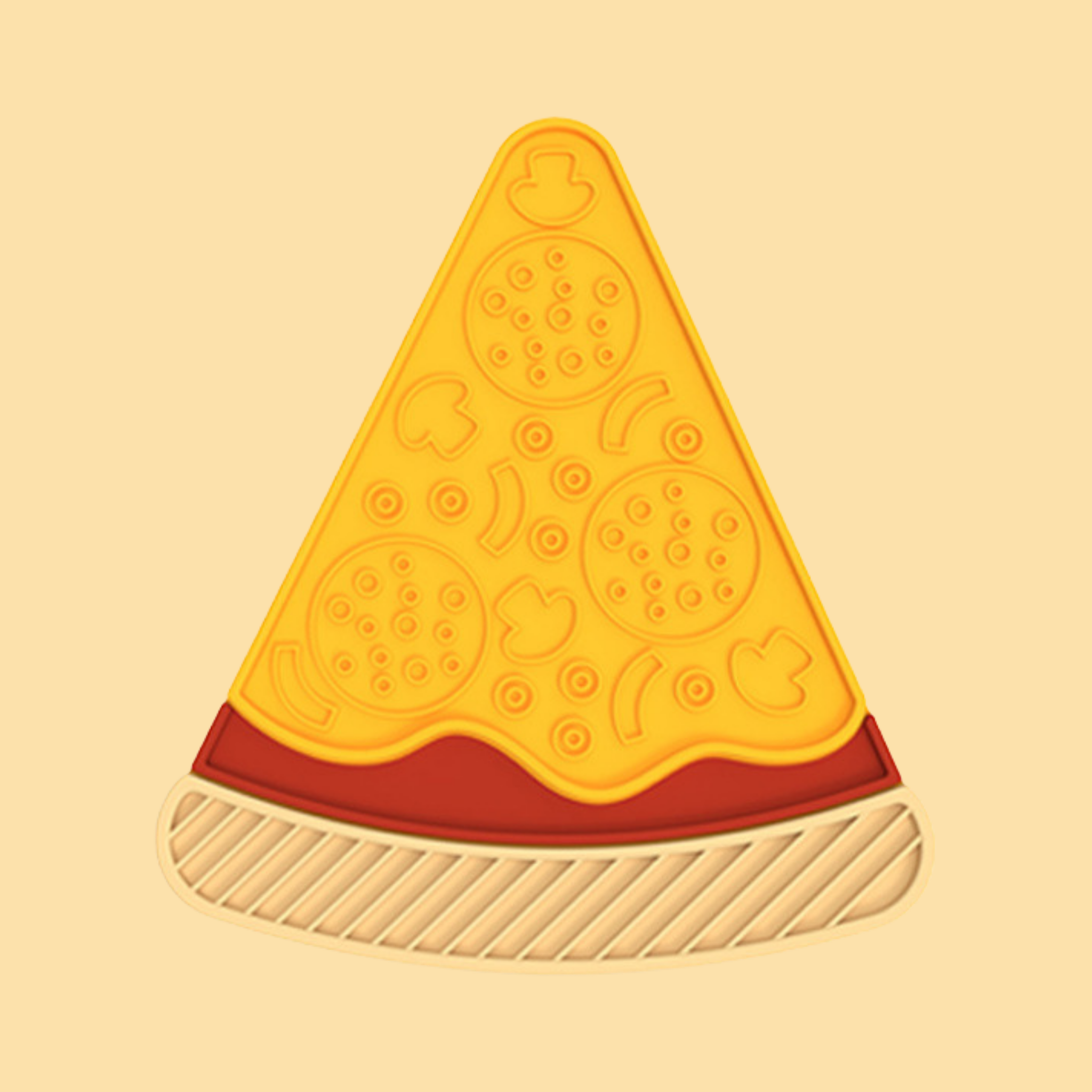 Pizza Licking Mat