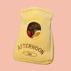 Afternoon Bread Bag Plush Snuffle Squeaky Toy