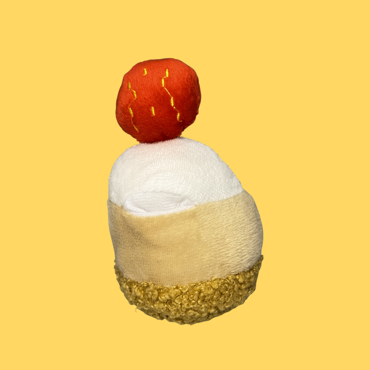 Strawberry Cake Plush Squeaky Toy