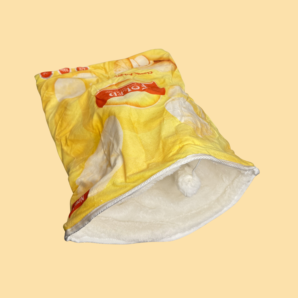 Snack Bag Crinkle Bed Toy