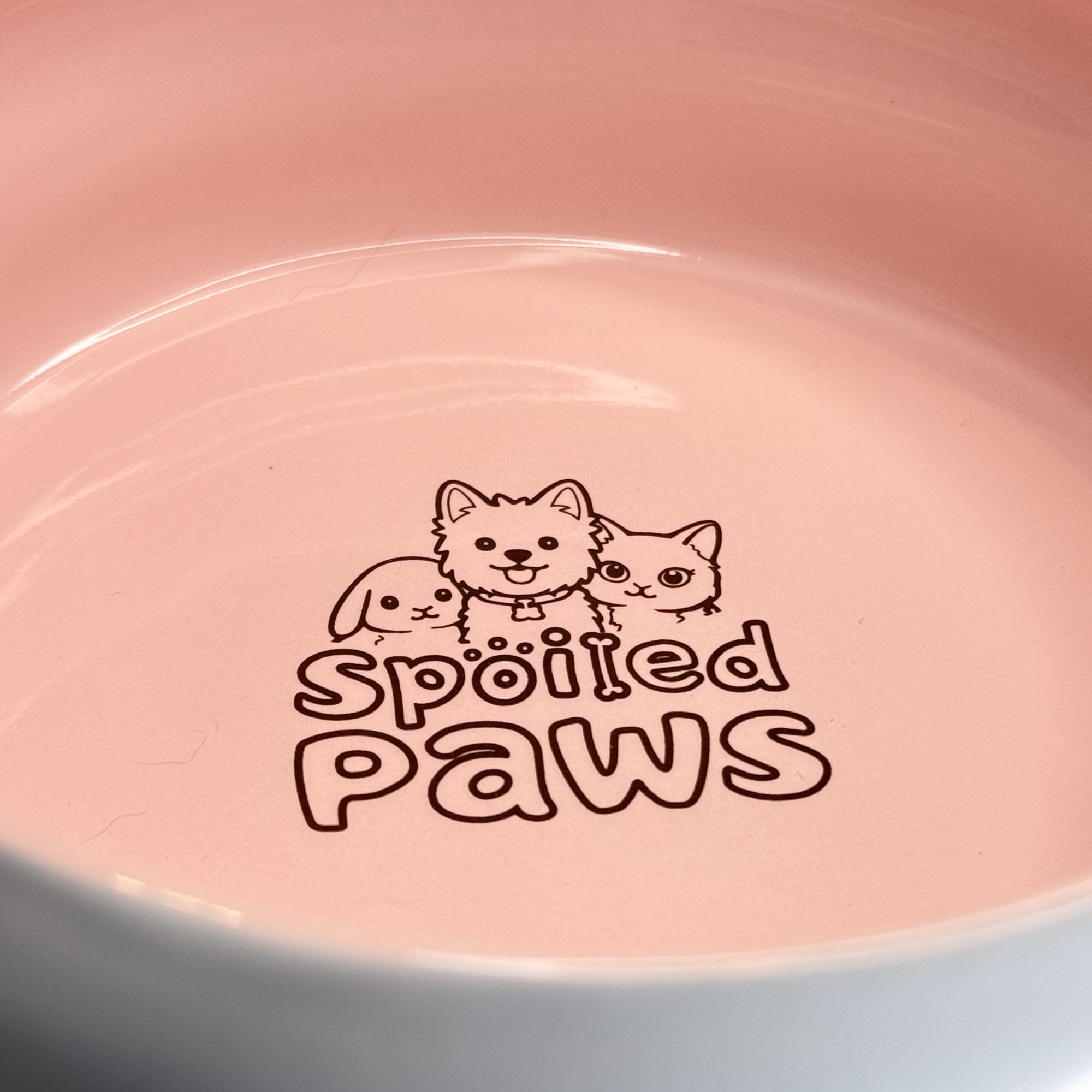 Spoiled Paws Cloud Hug Bowl(Pink)