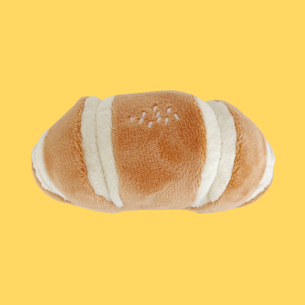 Bread Bun Plush Squeaky Toy