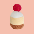 Strawberry Cake Plush Squeaky Toy