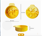 Yellow Gradient Slow Feeder Bowl