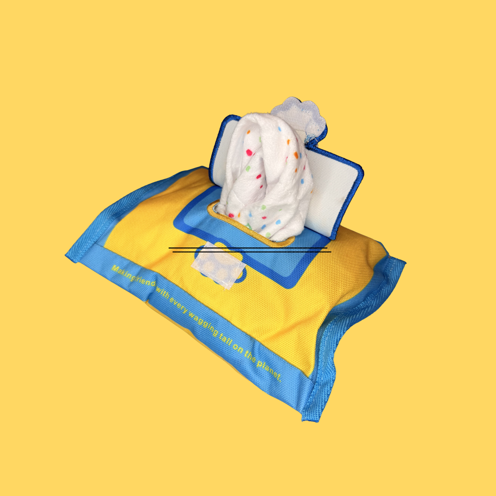 Wipes Shaped Toy Snuffle Mat