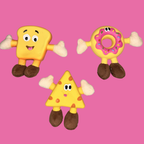 Cheese Latex Plush Squeaky Toy