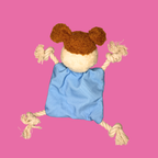 Little Dog Crinkle Toy(Blue)