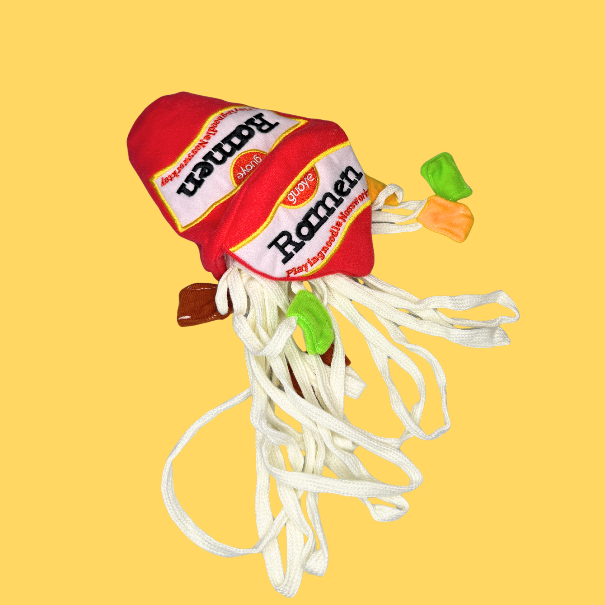 Ramen Noodle Snuffle Plush Toy