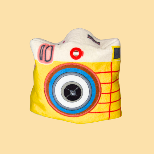 Camera Snuffle Plush Toy