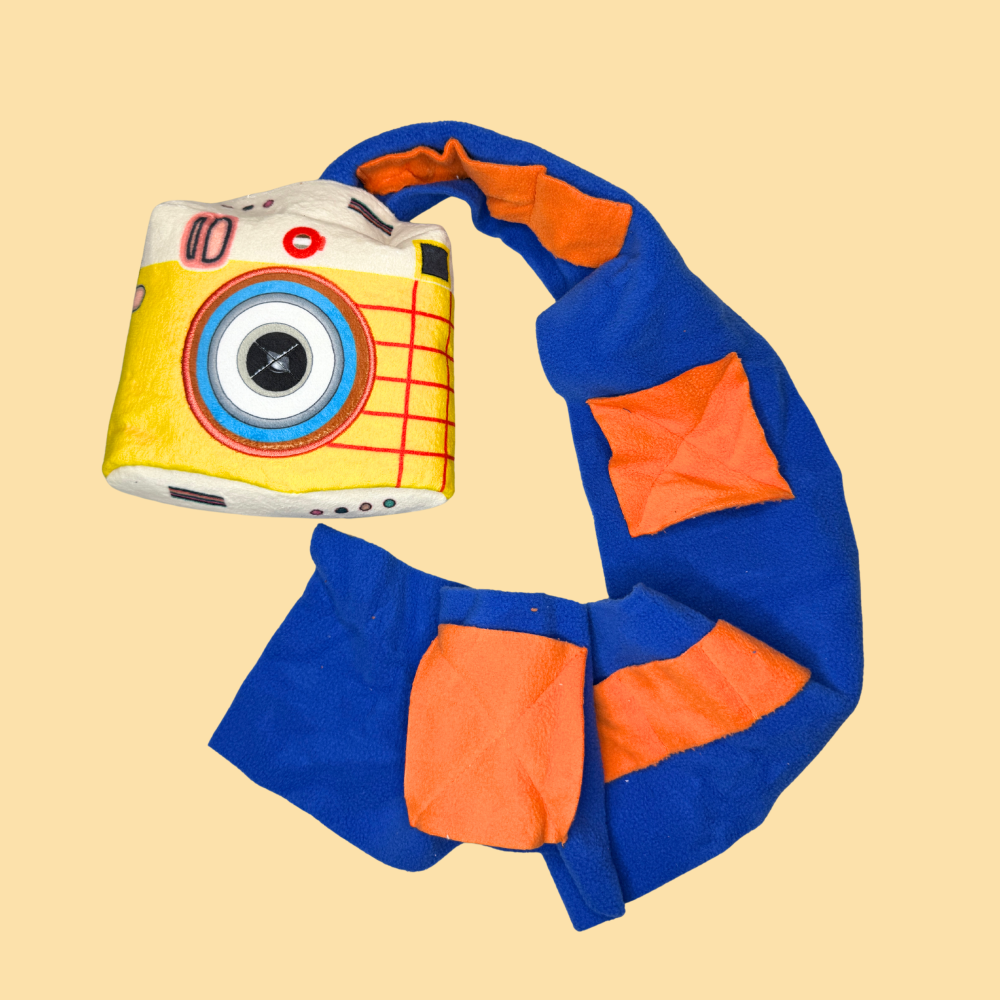 Camera Snuffle Plush Toy