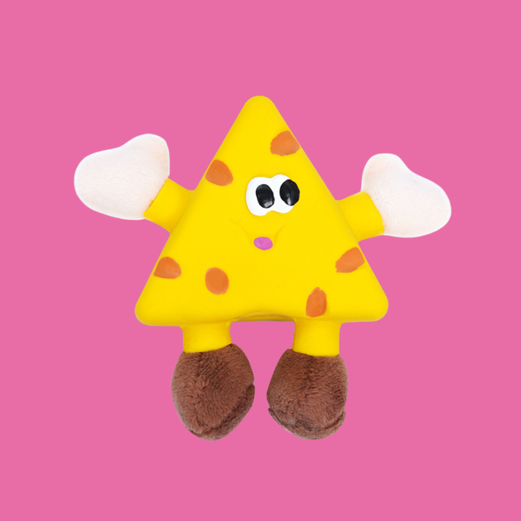 Cheese Latex Plush Squeaky Toy