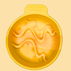 Silicone Slow Feeder Bowl (Orange Yellow)