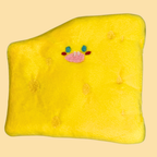 Cheese Block Plush Snuffle Squeaky Toy