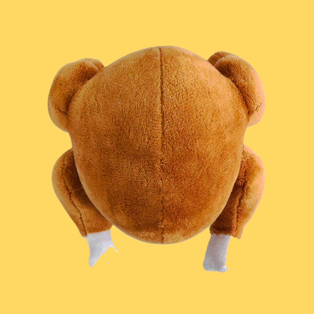 Roasted Chicken Plush Squeaky Toy