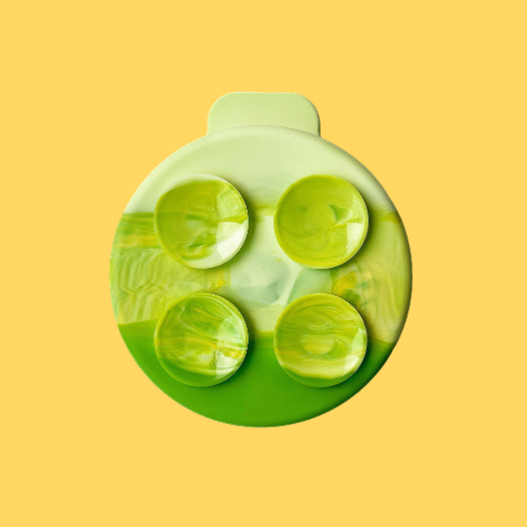 Green Gradient Slow Feeder Bowl