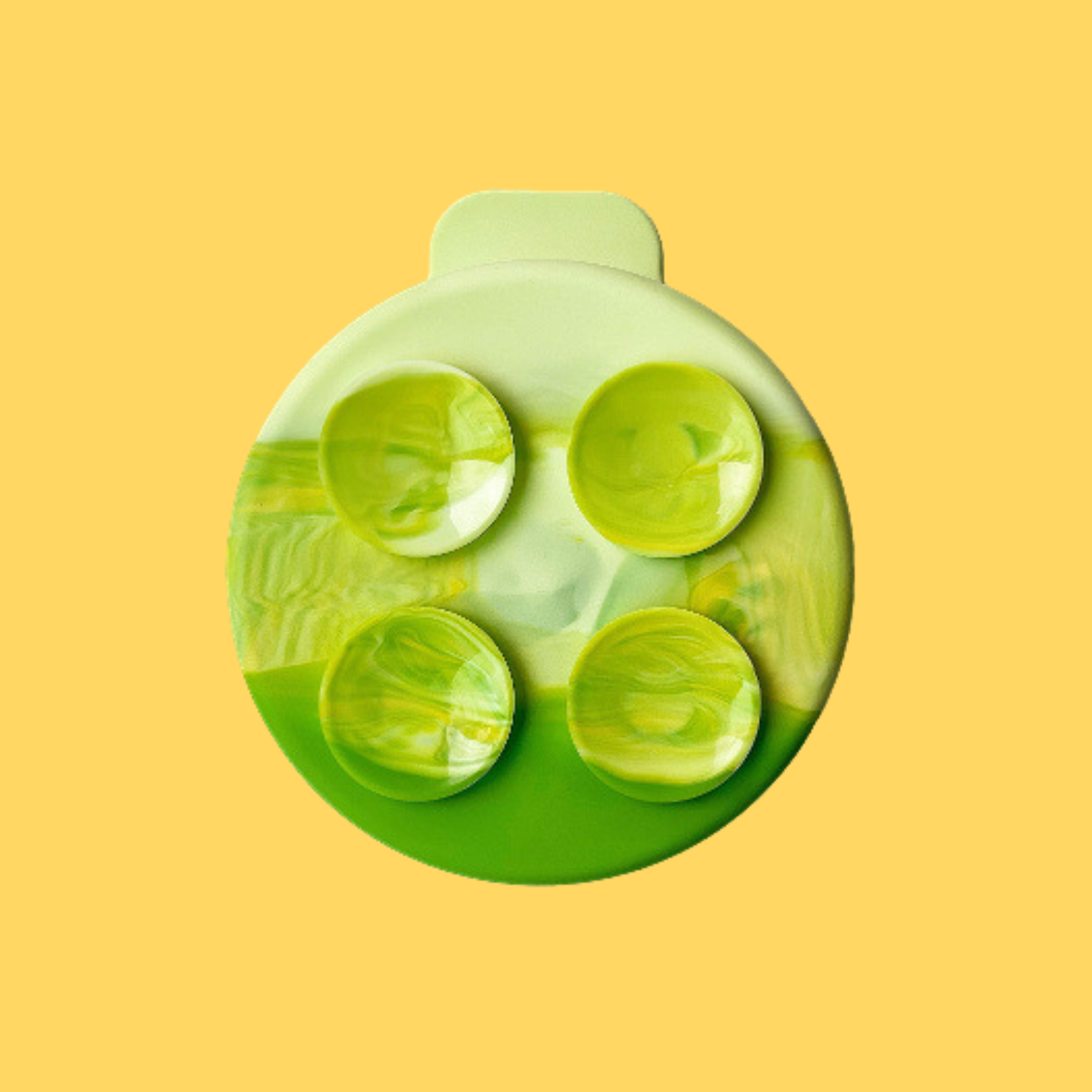 Green Gradient Slow Feeder Bowl