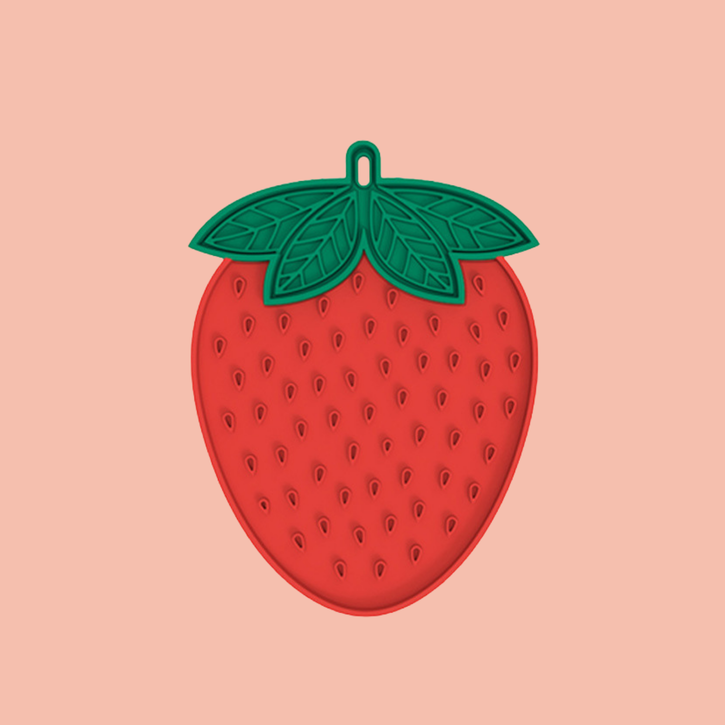 Strawberry Licking Mat