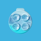 Blue Gradient Slow Feeder Bowl