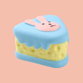 Bunny Cheese Squeaky Toy