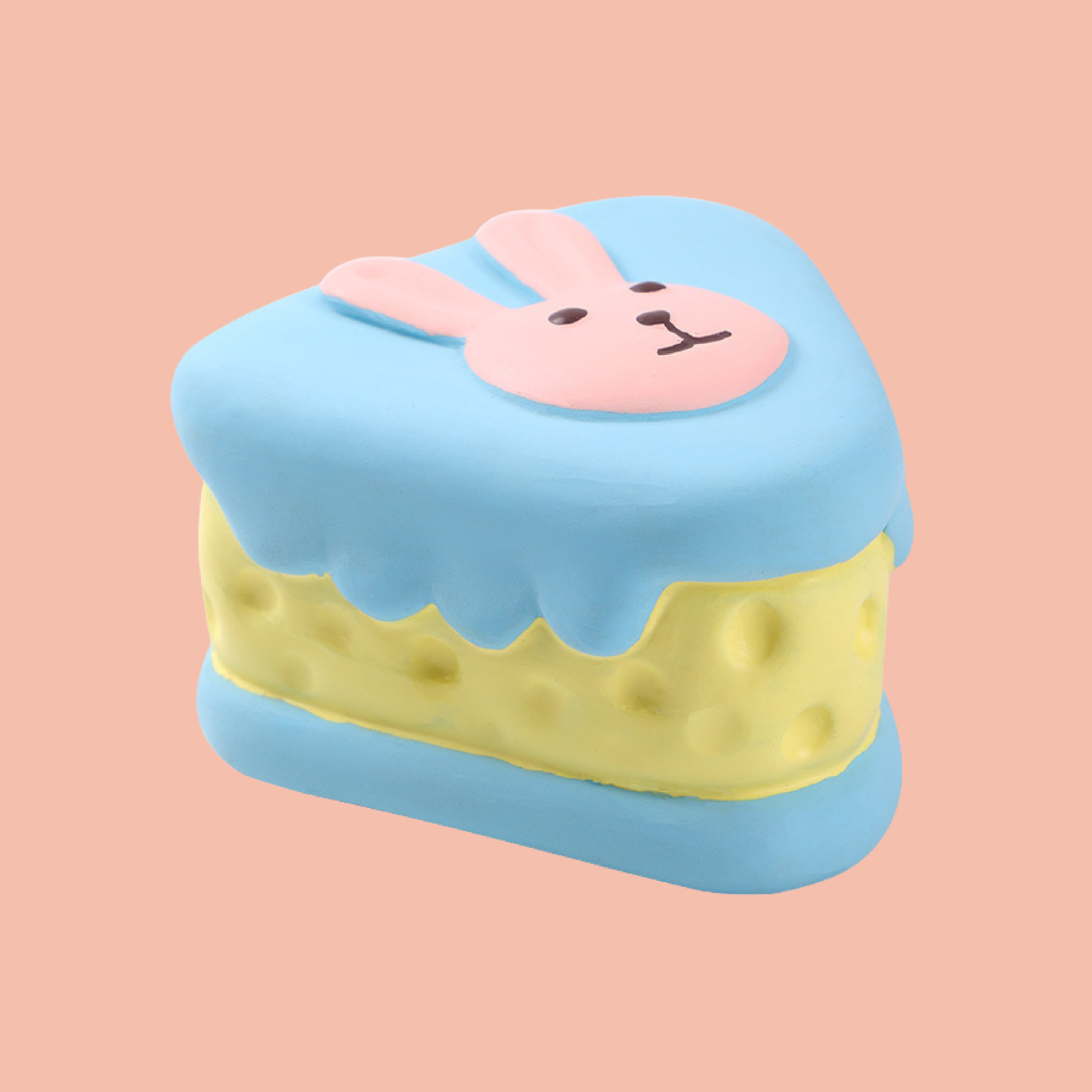 Bunny Cheese Squeaky Toy
