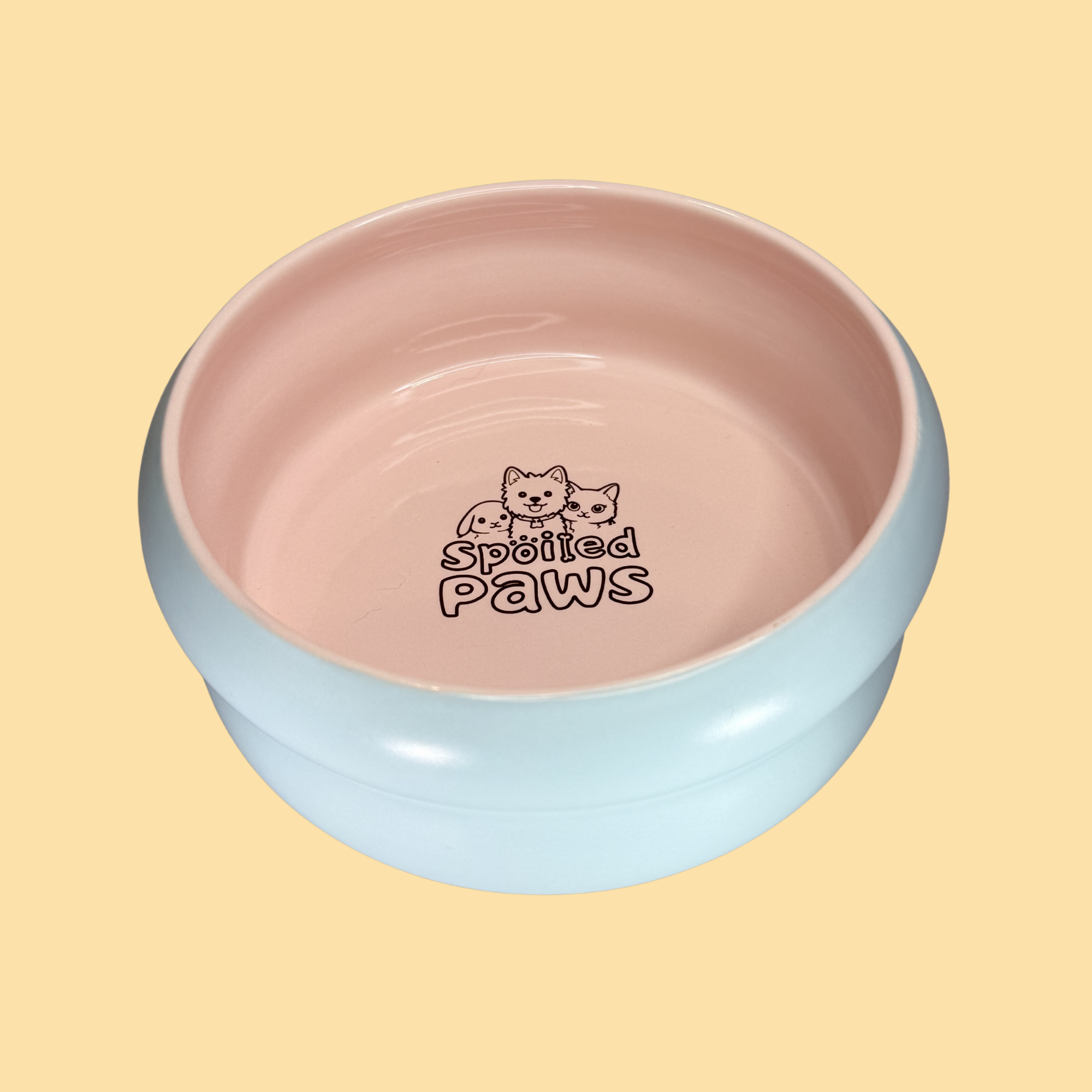 Spoiled Paws Cloud Hug Bowl(Pink)